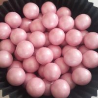 Посипка шоколадна куля рожеві 50г