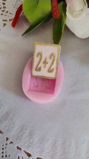 Молд книжка 2 плюс2