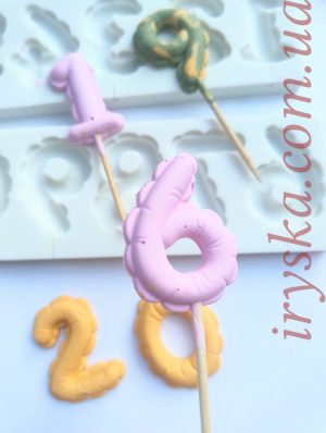 Mолд Цифри Кулька