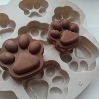 Форма лапки 20*20см