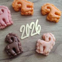 Молд кінь цукерка 2 шт