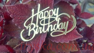 Топер Happy birthday SE89