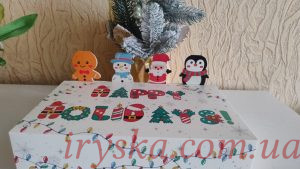 Коробки для солодощів 5шт Фігурки біла