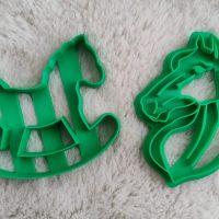 Вирубка пластикова Коник гойдалка