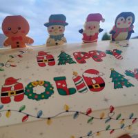 Коробки для солодощів 5шт Фігурки біла