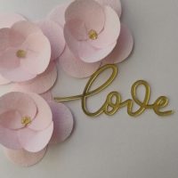 Топер LOVE 5 шт