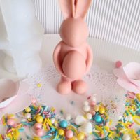 Молд зайчик з яйцем 2Д