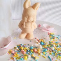 Молд зайчик в штанцях 3Д