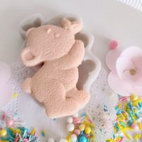 Молд ведмедик з метеликом